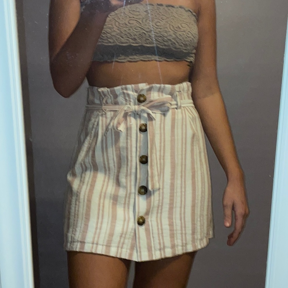 Paper bag skirt